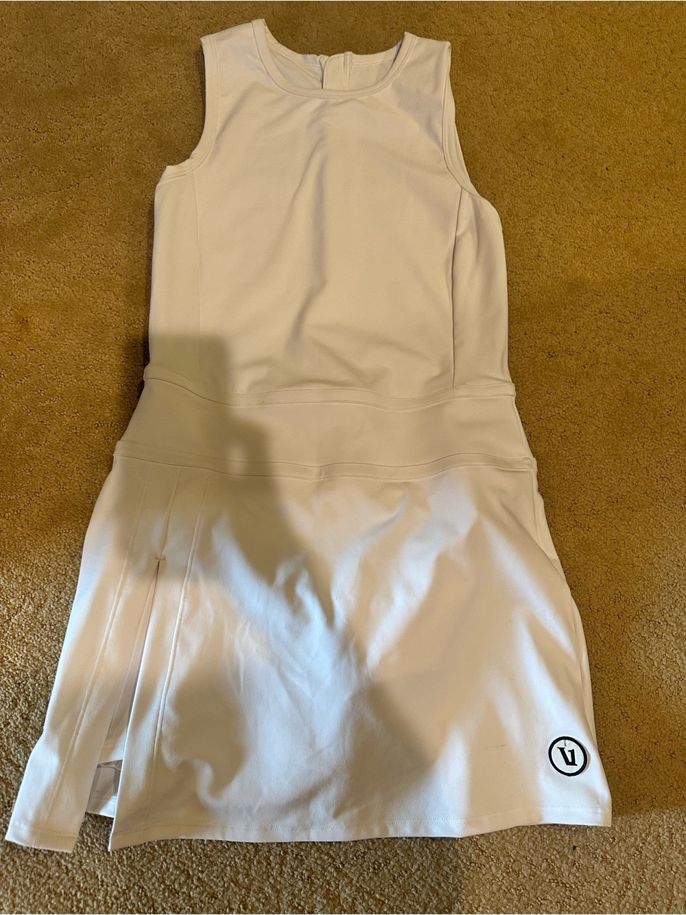 Vuori white tennis dress small